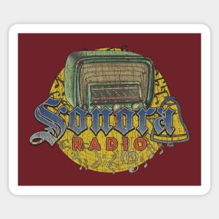 Sonora Radio 1938 Sticker